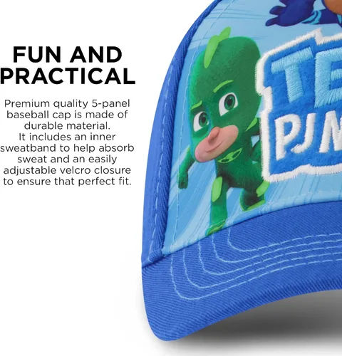 Miniatura 4 de PJ Masks Baseball Cap and Adjustable Toddler Hat 2-4 Or Boy for Kids Ages 4-7