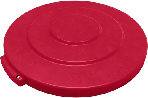 Miniatura 11 de SPARTA Bronco - Tapa de contenedor de basura, papelera redonda para eliminación, 10 galones, morado, (paquete de 6)