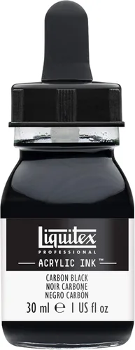 Miniatura 6 de Liquitex - Pintura acrílica profesional INK! Jarro de 1 onza, color blanco de titanio Bronce Rico Iridiscente