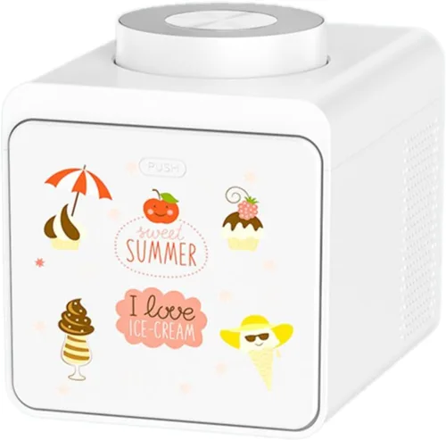 Máquina para hacer helados, máquina automática de helados, mini helados domésticos, máquina casera de cono de yogur, máquina de helado para helados,