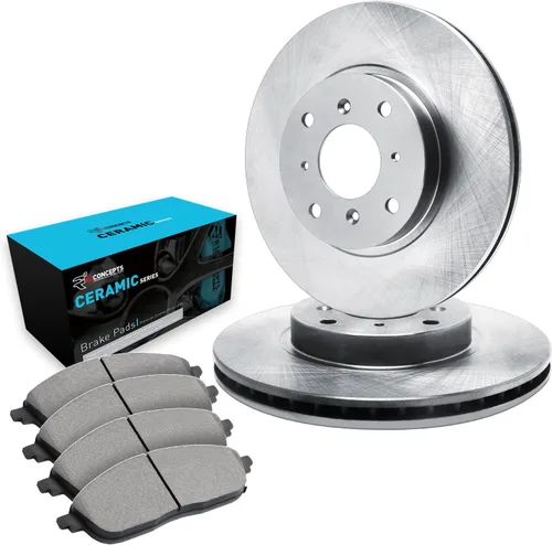 R1 Concepts Kit de freno delantero para Chevrolet Aveo 2004-2011, Chevrolet Aveo5 2006-2011, Chevrolet Spark 2013-2016, Pontiac G3 2009-2010 |