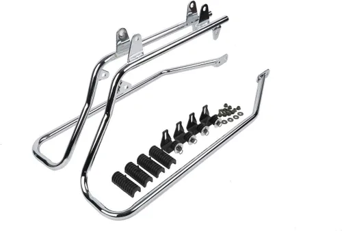 Miniatura 5 de TCT-MOTORPARTS Juego de soportes de conversión para bolsa de sillín resistente para Harley Softail modelos 1984-2017 Fatboy FLSTF EFI FLSTFI Bad Boy