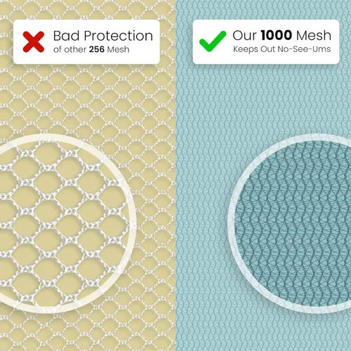 Miniatura 3 de Mosquitera de bebé para cochecito, portabebés y moisés – Cordón elástico para una red de ajuste cómodo – Red de insectos para correr, asiento