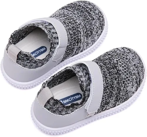 Miniatura 17 de BMCiTYBM Zapatos de bebé para niños pequeños, zapatillas de malla transpirable antideslizantes