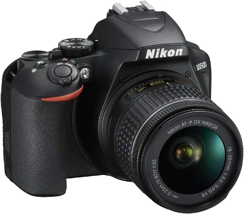 Miniatura 5 de Usado Nikon D3500 DSLR con lente de 0.709-2.165 in, color negro