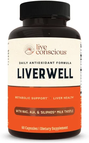 Miniatura 6 de LiverWell - Limpieza hepática, rejuvenecimiento, apoyo metabólico, suplemento hepático para la salud hepática con extracto de cardo mariano