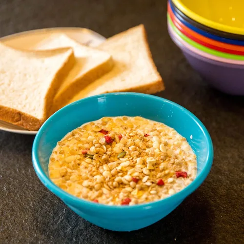 Miniatura 4 de Youngever Cuencos de plástico de 32 onzas, cuencos grandes para cereales, cuencos de sopa grandes, juego de 9 en 9 colores surtidos