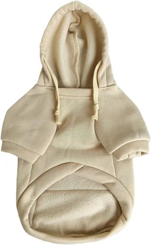 Miniatura 4 de Jecikelon Abrigo de Clima Frío para Mascotas Perro con Bolsillo Sudadera de Invierno para Perro Ropa Cálida para Cachorros para Perros Pequeños Ropa
