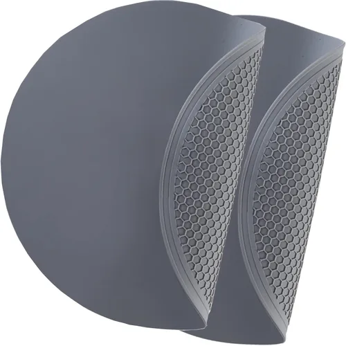Miniatura 7 de Alfombrilla de silicona para microondas resistente al calor, multifuncional, protector de salpicaduras, salvamanteles, almohadilla caliente, soporte