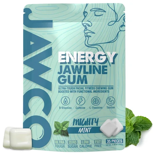 Miniatura 22 de JAWCKO Chicle Ultra-Resistente para Mandíbula Obtén una Mandíbula Más Fuerte y Cuadrada Chicle Duro de Entrenamiento para Mandíbula Fuerza 15X