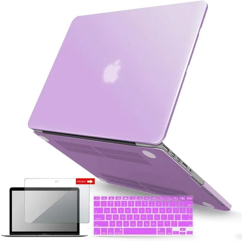 Miniatura 17 de IBENZER Compatible con MacBook Pro de 13 pulgadas 2015 2014 2013 finales 2012 A1502 A1425, carcasa rígida y cubierta de teclado y protector