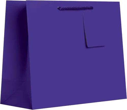 Miniatura 4 de Jillson Roberts Bolsas de regalo grandes a granel disponibles en 14 colores, negro mate, 120