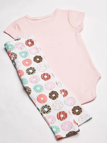 Miniatura 4 de Hudson Baby Conjunto de pañales, pantalones y zapatos de algodón para bebé