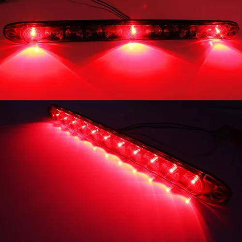 Miniatura 2 de iJDMTOY Barra de luz LED roja de identificación para puerta trasera de camión de 15 pulgadas, compatible con Chevrolet Dodge, Ford, GMC, Nissan