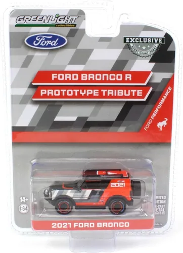 Miniatura 2 de Greenlight 1/64 2021 Ford Bronco, BF Goodrich Baja 1000, R Prototipo Homenaje 30349