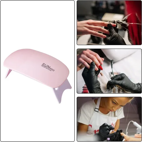 Miniatura 3 de Lámparas LED para uñas de gel, mini luz UV para uñas, lámpara LED portátil de uñas de 6 W, lámpara de gel para secado de uñas para mujeres y niñas