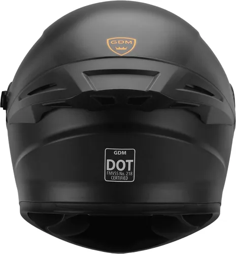Miniatura 8 de GDM Casco de motocicleta Bluetooth de cara completa con 3 viseras