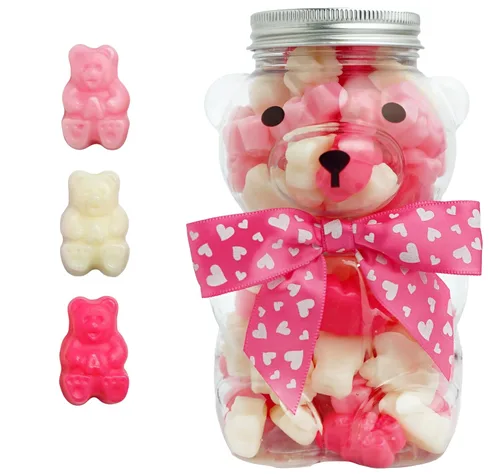Miniatura 5 de Bear Necessities Osos Gominosos en Frasco de Oso - Lindo Lazo, Caramelos Gomosos Envasados a Mano, Regalo - Elaborados y Hechos en los EE. UU.