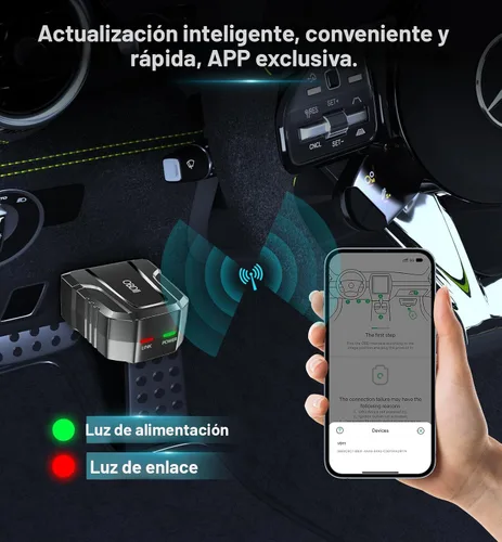 Miniatura 4 de Escáner OBD2, Bluetooth 5.4, inalámbrico, diagnóstico de automóvil para iOS y Android, prueba de rendimiento, revisión de motor, lector de errores