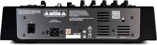 Miniatura 7 de Allen & Heath ZEDi-10FX - Mezclador de audio híbrido compacto/interfaz USB 4x4 con 61 efectos de calidad de estudio (AH-ZEDi-10FX), Negro