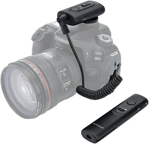 Liberación remota del obturador de la cámara inalámbrica: [164 pies] Accesorios de control de radio para Canon Rebel T7 T6 T5 T8i T7i SL3 EOS R RP