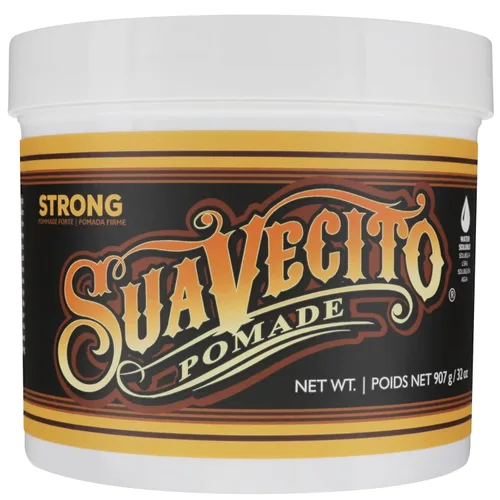 Miniatura 10 de Suavecito Pomade Firme (fuerte), capacidad de 4 onzas, 1 paquete, pomada para hombres, cera a base de agua de brillo medio como gel para el cabello