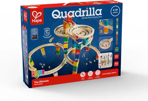 Miniatura 3 de La galardonada construcción de mármol de madera Hape Quadrilla - The Cyclone
