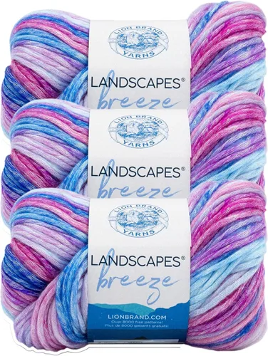 Miniatura 7 de Lion Brand Yarn Landscapes Breeze Hilo, Bay