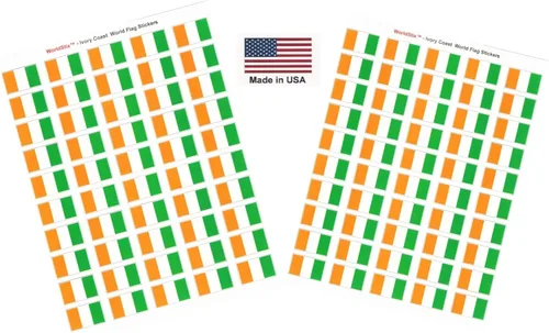 Miniatura 76 de 100 calcomanías de la bandera de Alaska; 1.5" x 1" hechas en Estados Unidos, calcomanías autoadhesivas de la bandera del estado para álbumes