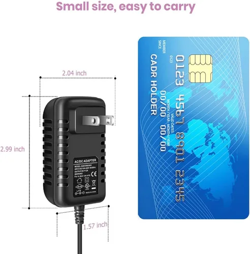 Miniatura 7 de Adaptador de fuente de alimentación de pedal de guitarra 9V DC 2A con cable de cadena margarita de 8 vías 2000mA