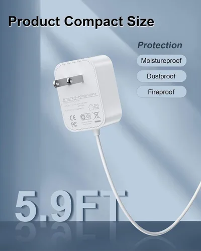 Miniatura 4 de LEVOIT - Cargador para humidificador de bebé LEVOIT de 3.8 L, cable de carga compatible con humidificadores Levoit para dormitorio de bebé, LEVOIT