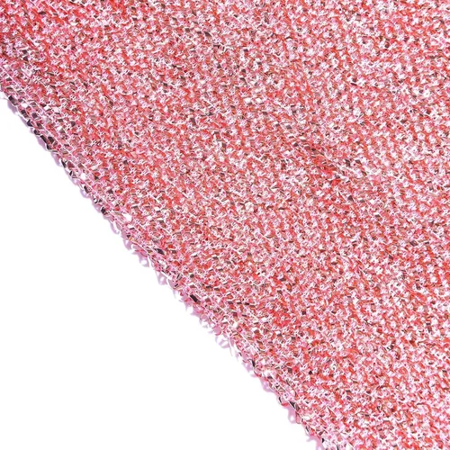 Miniatura 9 de Efavormart - Cubierta de telón de fondo de arco abierto de 7 pies, color oro rosa brillante, de elastano, con doble cara en forma de U, para arco