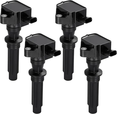 Miniatura 18 de BDFHYK Paquete de bobinas de encendido UF529 y bujías de iridio 4644 compatibles con Audi A3 A4 Allroad Quattro A5 Quattro Q5 TT Quattro Volkswagen