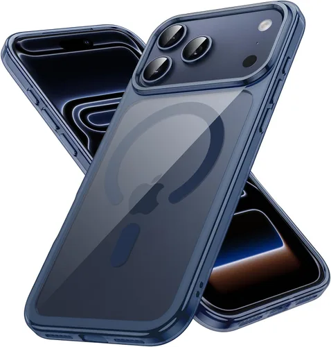 Miniatura 7 de JETech Funda magnética para iPhone 17 de 6.3 pulgadas, compatible con MagSafe, protector de teléfono a prueba de golpes, parte trasera transparente