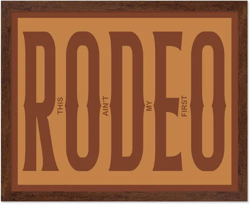 Miniatura 10 de Poster Master Póster de diccionario – Estampado retro de vaquero y caballo – Obra de arte del salvaje oeste – Diseño occidental – Arte moderno