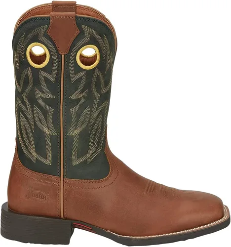 Miniatura 5 de Justin Boot Company Bowline Whiskey 11 Stampede Western - Botas de vaquero para hombre