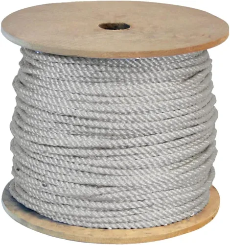 Miniatura 15 de ATERET Cuerda de Polipropileno Trenzada de 3 Hebras Color Tostado Monofilamento I 1-1/2" x 20 Pies I 19,350 lbs. Resistencia a la Tracción I Cordón