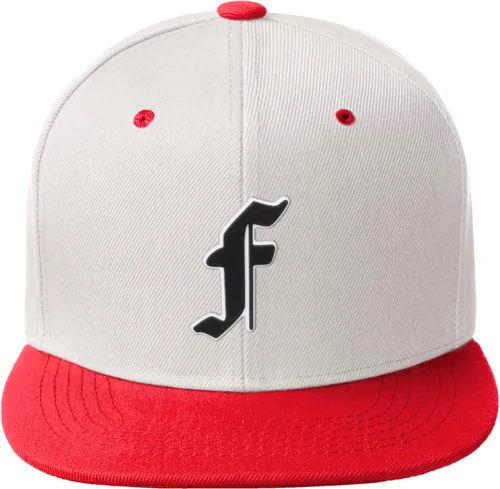 Miniatura 1511 de Daxton Gorra clásica con visera de billete plano con letras del alfabeto inglés antiguo de la A a la Z