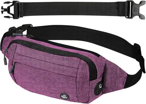 Miniatura 12 de WATERFLY Riñonera de Cintura: Bolso Pequeño de Cadera, Riñonera, Bolso de Fanny, Paquete de Fanny, Riñonera, Bolso de Cintura, Riñonera, Bolso