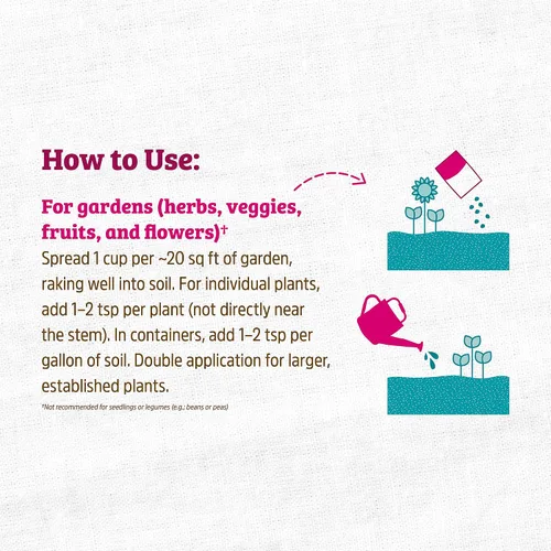 Miniatura 7 de Back to The Roots Harina de sangre 100% orgánica Fabricada en los EE. UU. Nutrición premium para jardinería de plantas de interior y exterior