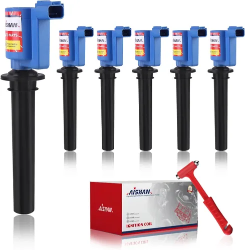 Miniatura 8 de Juego de 6 bobinas de encendido compatibles con Honda Accord Odyssey 3.0L 3.2L 3.5L V6 Acura TL CL RL LX EX V6 Vue Reemplazo # UF242
