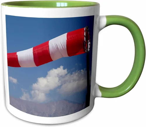 Miniatura 10 de 3dRose Calcetines de viento, aviación, aeropuerto de Vitacura, Santiago, Chile - SA05 DWA0057 -... - Tazas (taza_85852_4)