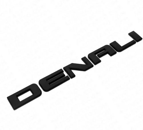 Miniatura 6 de Aimoll Denali Emblemas de placa de identificación, insignia para GM 07-16 Yukon Sierra Terrain (1 unidad, cromado)