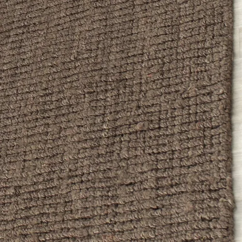 Miniatura 6 de SAFAVIEH Alfombra 9x12 - Colección de fibra natural - Grande - Marrón, Yute hecho a mano, estilo granja, textura gruesa de pelo grueso (NF447D)