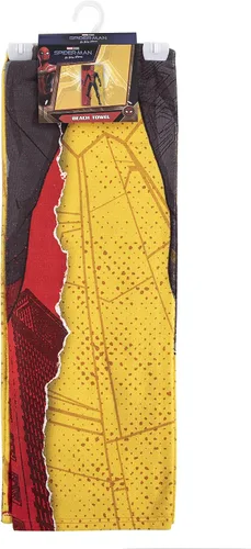 Miniatura 4 de Northwest Toalla de playa Spider-Man, 30 x 60 pulgadas, rojo dorado Rip Rojo Oro Rip