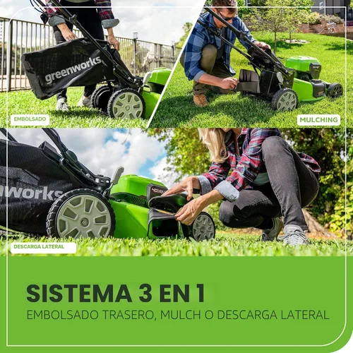 Miniatura 7 de Greenworks Cortacésped inalámbrico sin escobillas de 40 V 21 pulgadas (ritmo inteligente / autopropulsado) (más de 75 herramientas compatibles), (2)