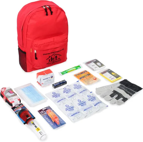 Miniatura 4 de First My Family Bolsa de evacuación de emergencia de 72 horas para 1 persona, kit de supervivencia todo en uno para la familia. Prepárate