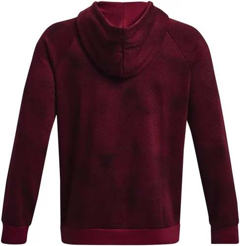 Miniatura 6 de Under Armour - Sudadera entallada de vellón con capucha para hombre modelo Rival