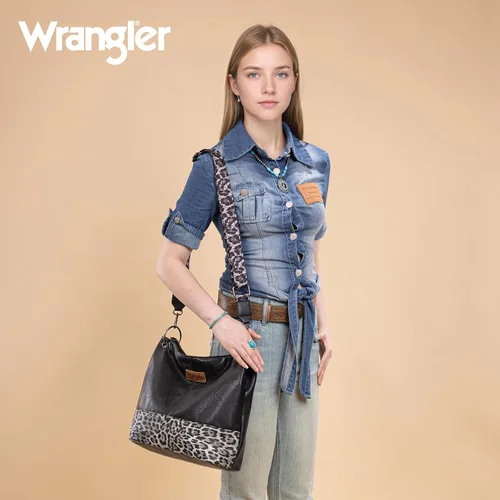 Miniatura 65 de Wrangler Hobo - Bolsas para mujer de cuero vegano con asa superior, bolsos de hombro y bolsos