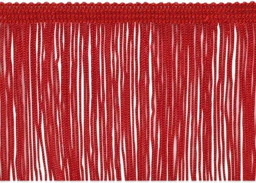 Miniatura 11 de Trims by the Yard Borde de flecos de cadena de 3 pulgadas, 3 pulgadas/10 yardas, negro